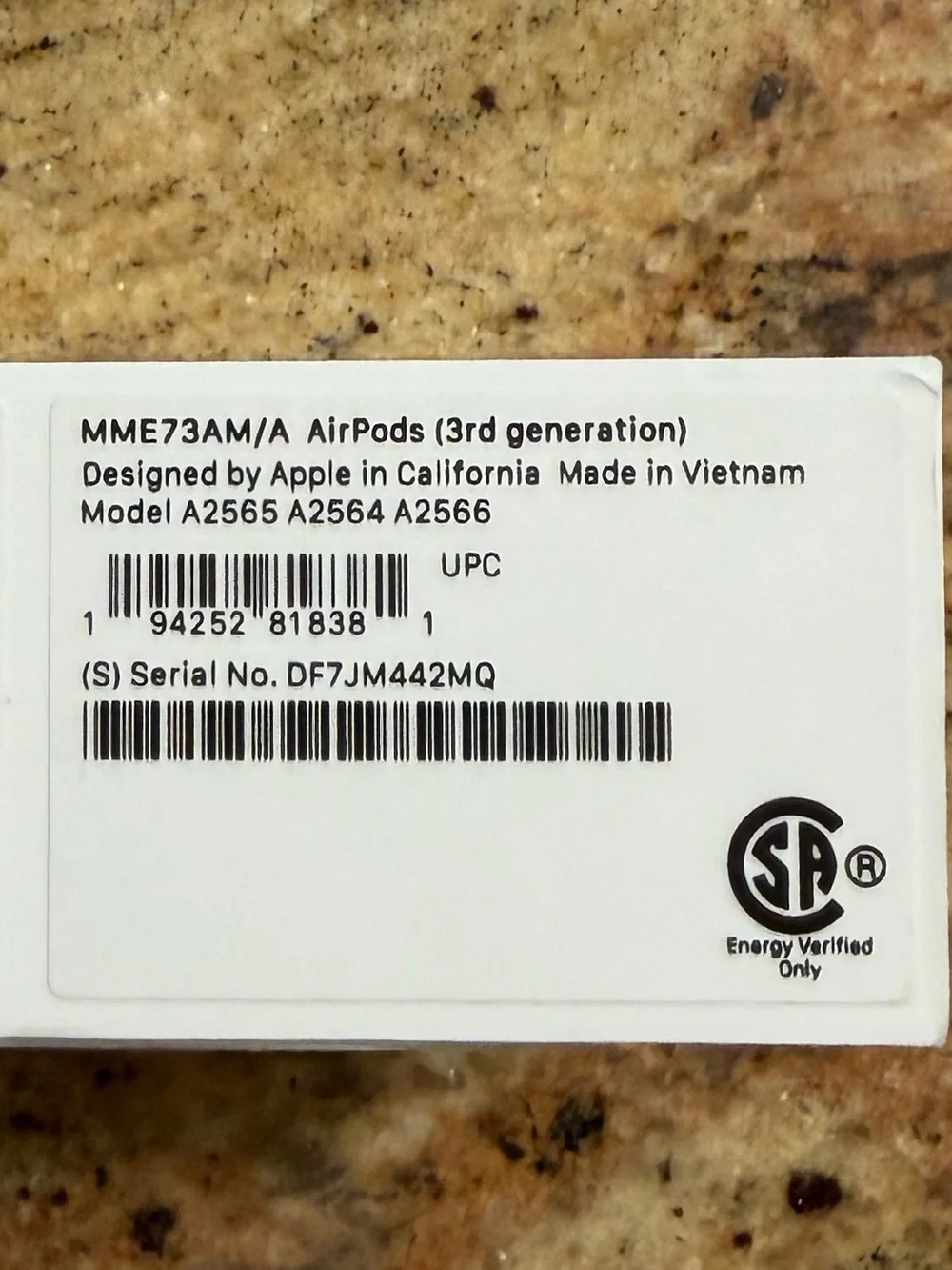 AirPods 3rd Generation with Kate Spade Case Cover